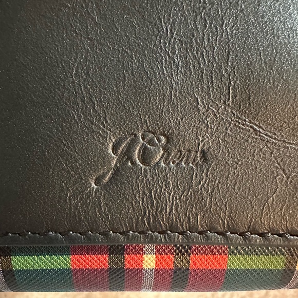 J. Crew Black Stewart Plaid Harper Mini Convertible Crossbody Satchel Bag - Picture 7 of 16